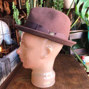 Goorin Bros Brown Wool Felt Fedora